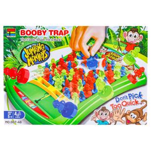 Zabawna Gra Zręcznościowa PUŁAPKA ZBIJAK "Booby Trap" Skaczące Małpki