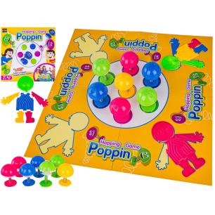 Zabawna gra rodzinna STWÓRZ LUDZIKA "Hopping Game Poppin"