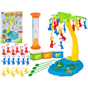 Gra zręcznościowa Tumbling Monkeys SKACZĄCE MAŁPKI Spadające Małpy, Drzewko