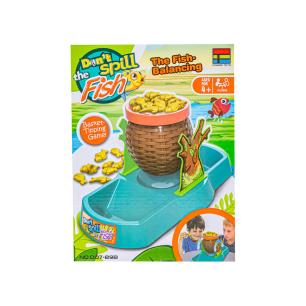 Zabawna gra zręcznościowa KOSZ RYBEK Balansujące rybki Koszyk Don't spill the Fish
