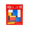 Logiczna gra zręcznościowa IQ Puzzle, Układanka, Łamigłówka, Kolorowe klocki