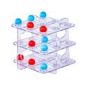 Gra logiczna TIC TAC TOE Układanka Łamigłówka, Kółko Krzyżyk 3D, 3 w Rzędzie
