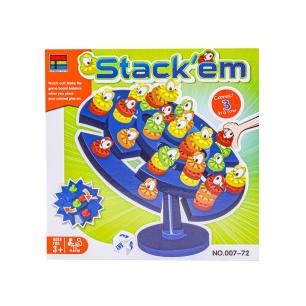 Edukacyjna Gra Zręcznościowa "Stack'em" Układanka Balansujące Pionki