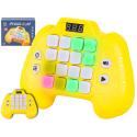 Zabawka Na Pamięć KONTROLER ŻÓŁTY Gamepad Edukacyjna gra dla dzieci Pad Konsola Memory 16 klawiszy
