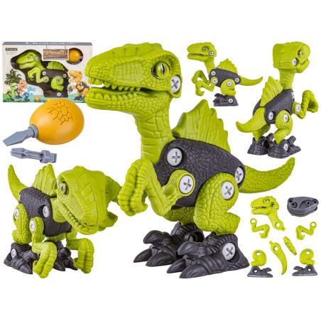 Klocki Konstrukcyjne DINOZAUR Do Skręcania I Rozkręcania Zestaw Klocków