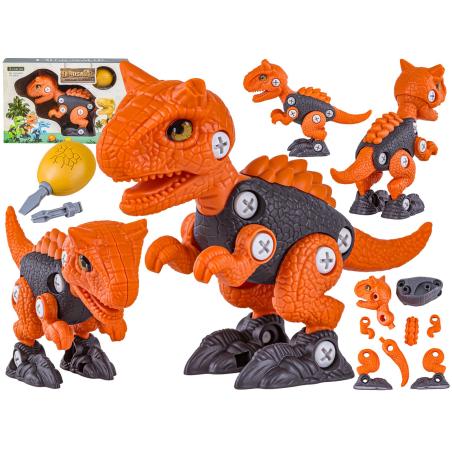 Klocki Konstrukcyjne DINOZAUR Do Skręcania I Rozkręcania Zestaw Klocków