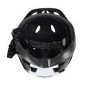 Kask rowerowy na rower RALLEX damski męski regulowany czarno-biały L 58-62cm