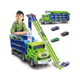 Transporter Z Wyrzutnią Ciężarówka Resoraki Duża Wyrzutnia Dla Aut Samochody Tir Laweta