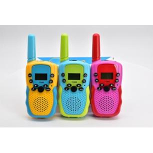 Walkie talkie krótkofalówka dla dzieci zestaw 3 sztuki