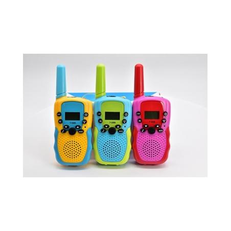 Walkie talkie krótkofalówka dla dzieci zestaw 3 sztuki