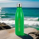 Butelka termiczna Kamai Gio Style, stal nierdzewna, zielona, pojemność 0,5L