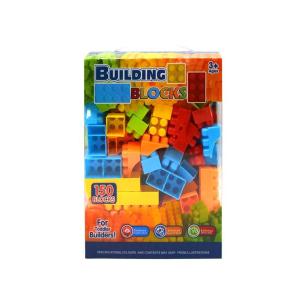 Klocki Konstrukcyjne Dla Dzieci Duży Zestaw Kolorowych Klocków 150 El. Układanka