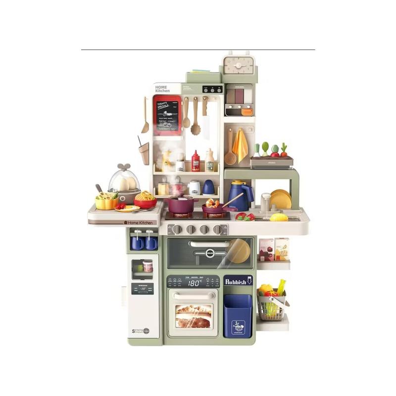 Multifunkcyjna Kuchnia Para I Dźwięk Jajowar Płyta Gazowa Piekarnik Zlewozmywak Akcesoria 104 el. Multifunkcyjna Kuchnia Para I Dźwięk Jajowar Płyta Gazowa Piekarnik Zlewozmywak Akcesoria 104 el.