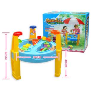 Piaskownica - Stolik, akcesoria, parasolka