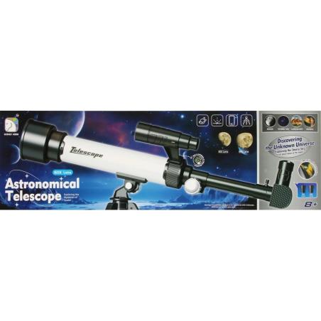 Teleskop Astronomiczny Ze Statywem Luneta Dla Początkujących + Akcesoria