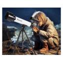 Teleskop Astronomiczny Ze Statywem Luneta Dla Początkujących + Akcesoria