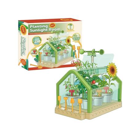 Szklarnia Dla Dzieci Mini Ogród Ogródek Plantacja + Akcesoria