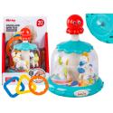 Bączek Kolorowa Karuzela Z Kulkami Ośmiornica Koniki Kucyki + Obręcze