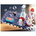 Zestaw doświadczalny Do Eksperymentów Naukowych Rakieta Kosmiczna Lewitująca Piłka Kosmonauta Eksperyment Obwód Elektronicz