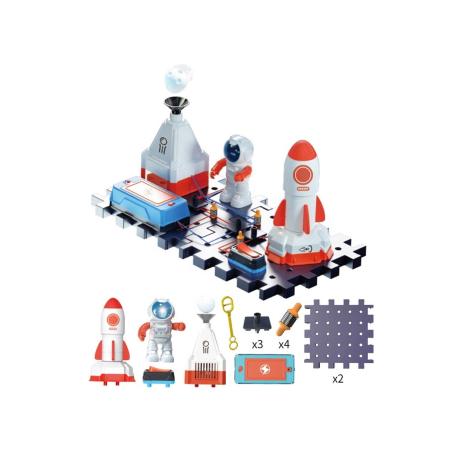 Zestaw doświadczalny Do Eksperymentów Naukowych Rakieta Kosmiczna Lewitująca Piłka Kosmonauta Eksperyment Obwód Elektronicz