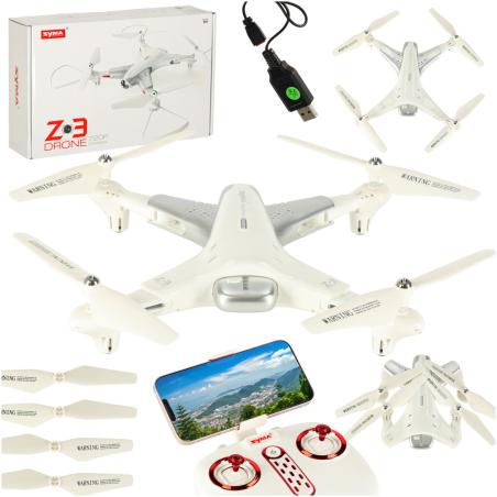 Dron RC SYMA Z3 kamera 720P HD 2,4GHz biały
