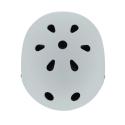 Kask rowerowy dla dziecka Trike Fix dziecięcy regulowany LED M 55-58cm szary ciemny
