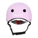 Kask rowerowy dla dziecka Trike Fix dziecięcy regulowany LED M 55-58cm fioletowy