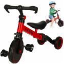 Rowerek biegowy Trike Fix Mini rower wielofunkcyjny 3w1 czerwony