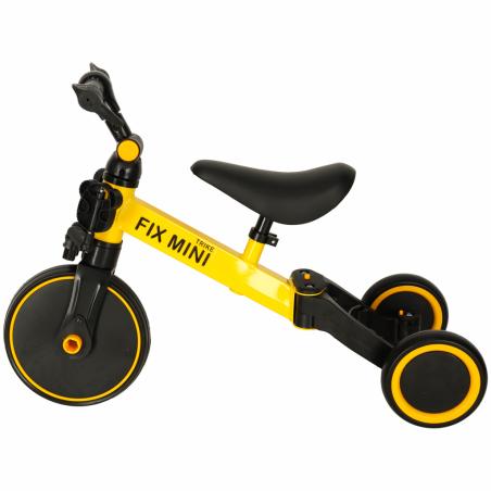 Rowerek biegowy Trike Fix Mini rower wielofunkcyjny 3w1 żółty
