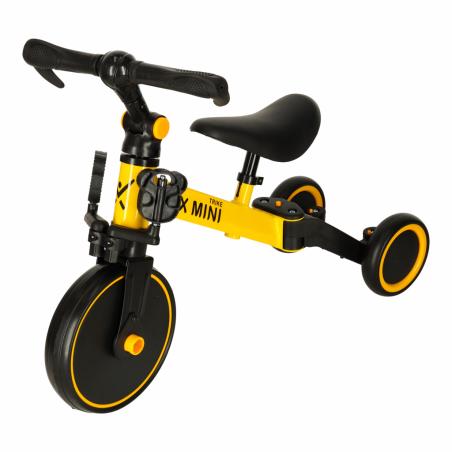 Rowerek biegowy Trike Fix Mini rower wielofunkcyjny 3w1 żółty
