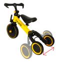 Rowerek biegowy Trike Fix Mini rower wielofunkcyjny 3w1 żółty