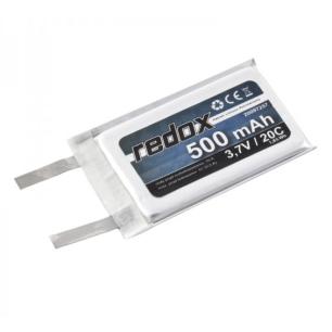 Pojedyncze Ogniwo Redox LiPo 3,7V 500mAh 20c Redox 500 mAh 3,7V 20C (BEZ KON.)