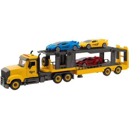 Ciężarówka do rozkręcania i skręcania Laweta Transporter + Samochody Auta