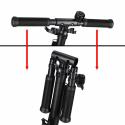 Hulajnoga miejska Trike Fix składana koła 200mm czarno-fioletowa