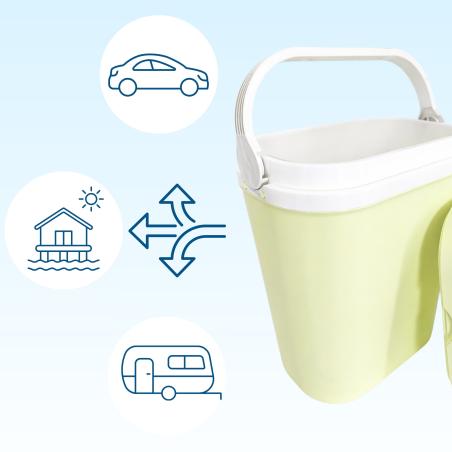 Lodówka GIOSTYLE 12L Różowa Kamai