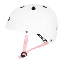 Kask rowerowy dla dziecka Trike Fix dziecięcy regulowany LED S 48-54cm biały