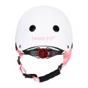 Kask rowerowy dla dziecka Trike Fix dziecięcy regulowany LED S 48-54cm biały