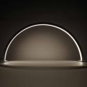 Lampa kosmetyczna LED bezcieniowa biurkowa do manicure paznokci łuk biała