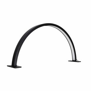 Lampa kosmetyczna LED bezcieniowa biurkowa do manicure paznokci łuk czarna