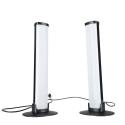 Lampka na biurko LED gamingowa RGB kolumny słupki na pilot zestaw 2 sztuki