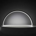 Lampa kosmetyczna LED bezcieniowa biurkowa do manicure paznokci łuk złota