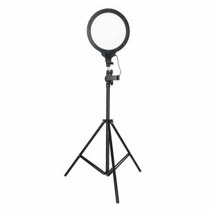 Lampa pierścieniowa do selfie LED na statywie