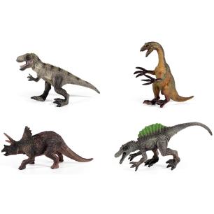 Figurki Dinozaurów Zestaw 4 Figurek DINOZAUR Dinozaury T-rex