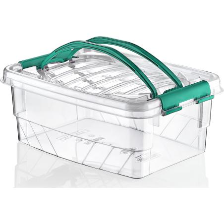 Pojemnik plastikowy 5,0L PROSTOKĄT MULTI BOX z pokrywką i uchwytem