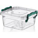 Pojemnik plastikowy 350ml KWADRAT MULTI BOX z pokrywką