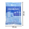 Wkład żelowy mrożący 480g Kamai Coolbox, do lodówek turystycznych, kolor niebieski