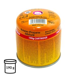 Kartusz nabój gazowy nabijany 190g/393ml