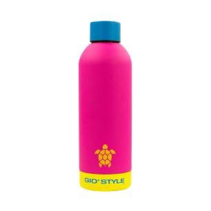 Butelka termiczna Kamai Gio Style, stal nierdzewna, różowa, pojemność 0,5L