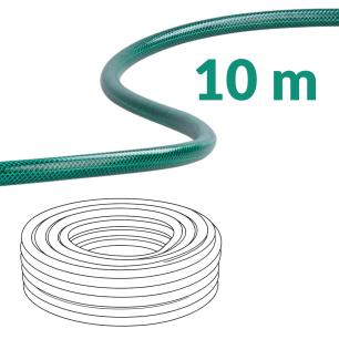 Wąż ogrodowy PVC elastyczny lekki do podlewania, UV, 1/2 cala, 10 m, 23 bar, -5 do +65°C