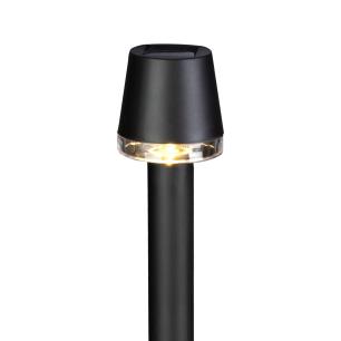 Lampa ogrodowa LED, ciepła biała, na baterię AA, 46 cm
